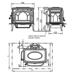 Jotul F 500 ECO SE BP černý lak